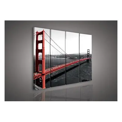 Obraz na plátně Golden Gate Bridge 120 x 100 cm