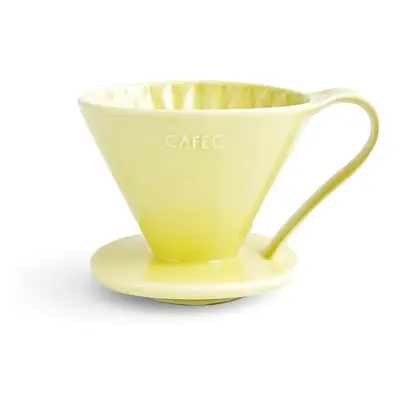 Cafec Arita Ware Flower dripper 4 - žlutý