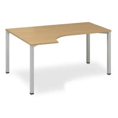 Ergonomický stůl ProOffice B 180 x 120 cm, levý, buk