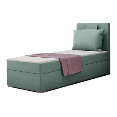 Expedo Čalouněná postel boxspring MIRANDA + vrchní matrace, 90x200, soro 34, levá