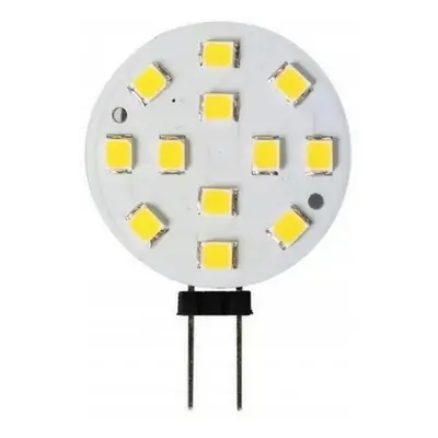 BERGE LED žárovka G4 - 3W - 270 lm - SMD talířek - studená bílá