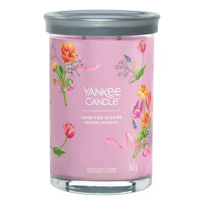 Yankee Candle vonná svíčka Signature Tumbler ve skle velká Hand Tied Blooms 567g