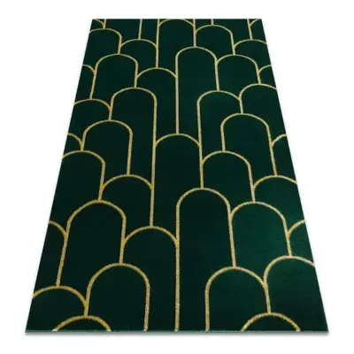 koberec EMERALD výhradní 1021 glamour, stylový art deco, lahvově zel velikost 120x170 cm | krásn