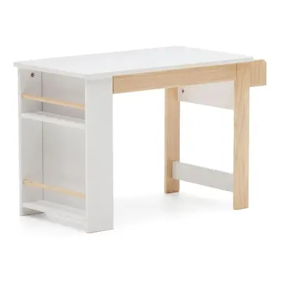 Dětský psací stůl s bílou deskou 40x77 cm Serwa – Kave Home