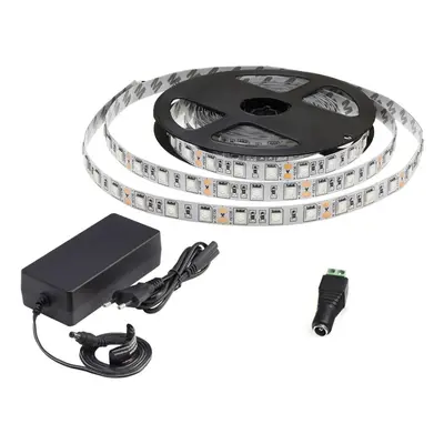 ECOLIGHT LED pásek - SMD 5050 - 5m - 60LED/m - 14,4W/m - 1500Lm - IP65 - červená+modrá - zdroj S