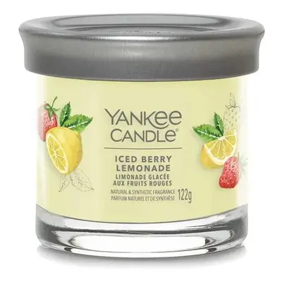 Yankee Candle vonná svíčka Signature Tumbler ve skle malá Iced Berry Lemonade 122 g