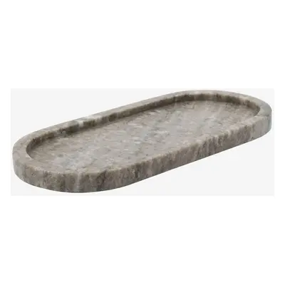 Meraki Podnos Marble tmavě béžový velký 28cm velká (délka 28cm)