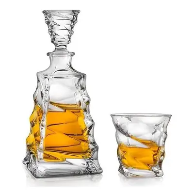 Crystal Bohemia CASABLANCA whisky set (1+6)