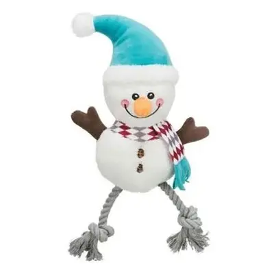 Trixie GmbH a Co.KG Vánoční hračka pes Xmas SNOWMAN plyš/bavlna 41cm TR