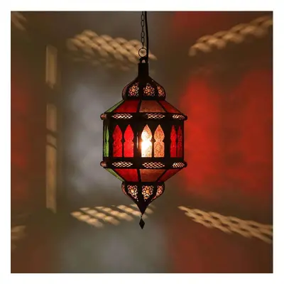 Orientální lampa Biban Trombia barevná