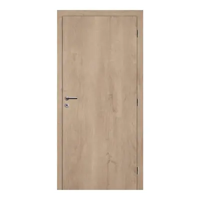 Solodoor Interiérové dveře 70 P, 750 × 1985 mm, fólie, pravé, dub Western, plné