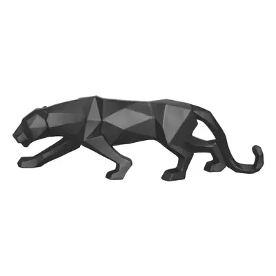 Matně černá soška PT LIVING Origami Panther