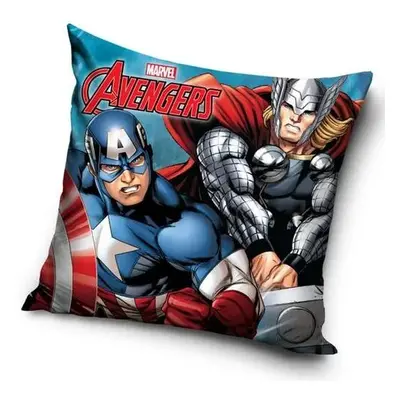 Carbotex Povlak na polštářek Avengers Kapitán Amerika a Thor, 40 x 40 cm