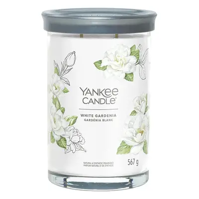 Yankee Candle vonná svíčka Signature Tumbler ve skle velká White Gardenia 567g