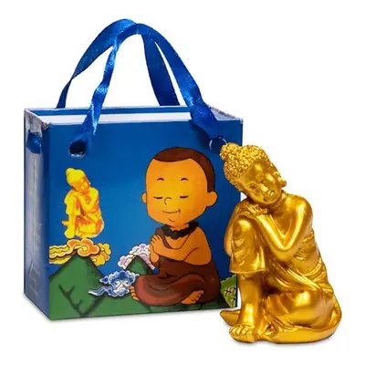 Milujeme Kameny Buddha zlatý - feng shui