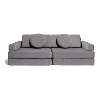 Rozkládací dětská pěnová pohovka a bunker SHAPPY PLAY SOFA ORIGINAL více barev Barva: Dark Grey