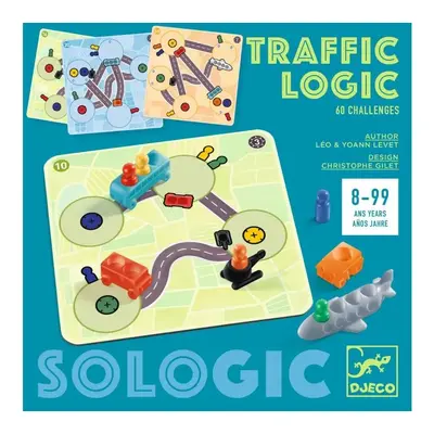 Djeco desková hra Sologic Traffic Logic