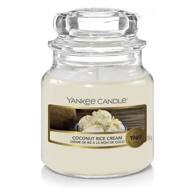 Yankee Candle vonná svíčka Classic ve skle malá Coconut Rice Cream 104 g