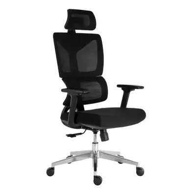 Kancelářská ergonomická židle Neoseat CALVANI — černá, nosnost 150 kg