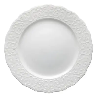 Bílý porcelánový talíř Brandani Gran Gala, ⌀ 21 cm