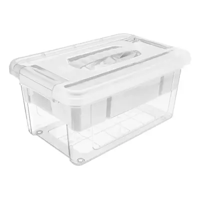 Orion Organizér, úložný box, 2v1, multifunkční použití, bílý STORMAX - 9l, 35x23x17