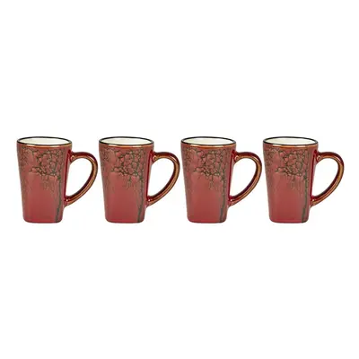 Villa Collection Hrnek na espresso se stromem Hela Amber 0,1l (set 4 ks)