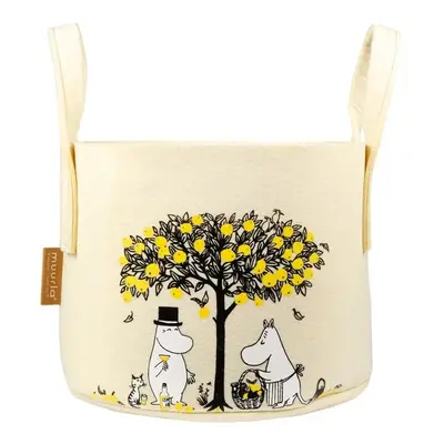 Úložný koš Moomin Apples 17l, žlutý