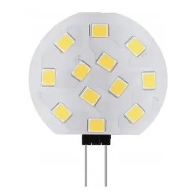 BERGE G4 LED žárovka 12V AC / DC 3W 280lm Neutrální barva 4000K Talíř