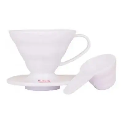 Dripper Hario V60-01 - plastový bílý