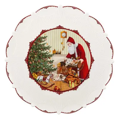 Toy's Fantasy talíř na cukroví, Santa a děti, 42 cm, Villeroy & Boch