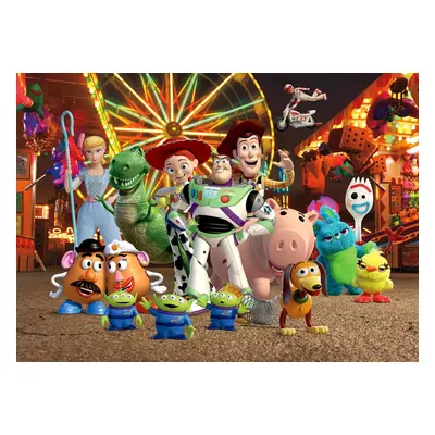 Dětská vliesová fototapeta na zeď - FTDN M 5274, Disney, Toy Story, 155 x 110 cm, AG Design