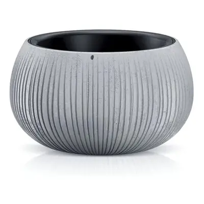 PROSPERPLAST Květináč - BETON BOWL Průměr: 37 cm, Barva: beton