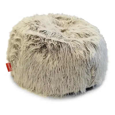 BeanBag Sedací vak Shaggy Multicolor white-brown