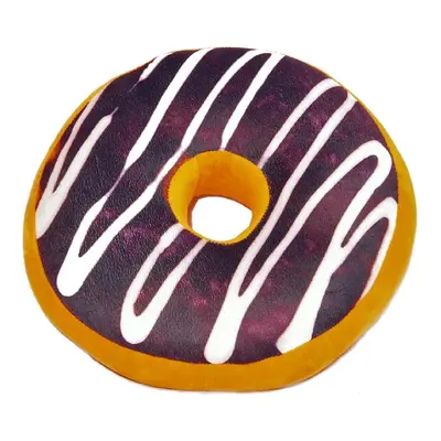 Dekorační polštářek Donut s polevou 38 cm