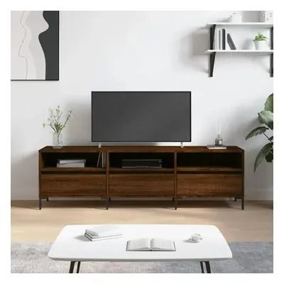 TV skříňka hnědý dub 150 x 30 x 44,5 cm kompozitní dřevo