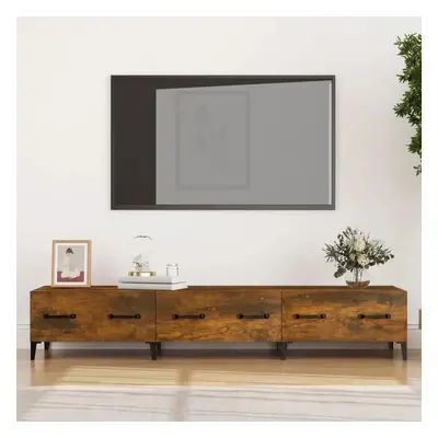 TV skříňka kouřový dub 150 x 34,5 x 30 cm kompozitní dřevo