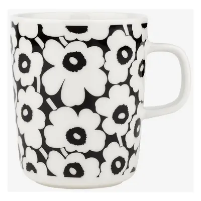 Marimekko Hrnek Oiva Pikkuinen Unikko 250ml černý