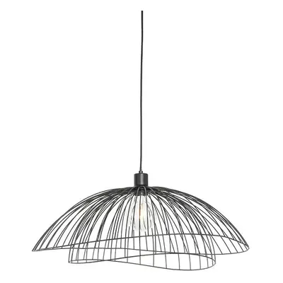 Designová závěsná lampa černá 60 cm - Pua