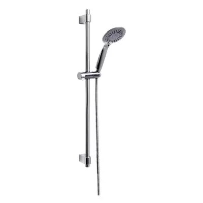 Sprchový set z nerezové oceli v leskle stříbrné barvě 66 cm Young – Wenko