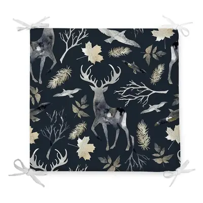 Vánoční podsedák s příměsí bavlny Minimalist Cushion Covers Wild Forest, 42 x 42 cm