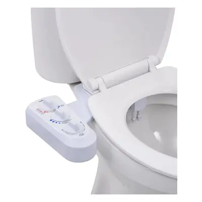 Přídavný bidet na WC sedátko teplá/studená voda dvojitá tryska