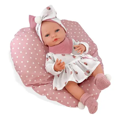 Berjuan panenka miminko Newborn Special Boutique Doll s příslušenstvím 45cm new