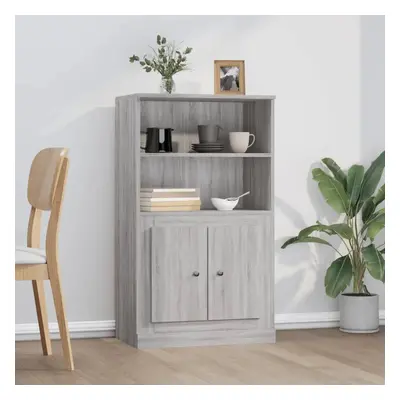 Skříň highboard šedá sonoma 60 x 35,5 x 103,5 kompozitní dřevo