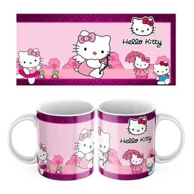 Keramický hrníček Hello Kitty (Červená)