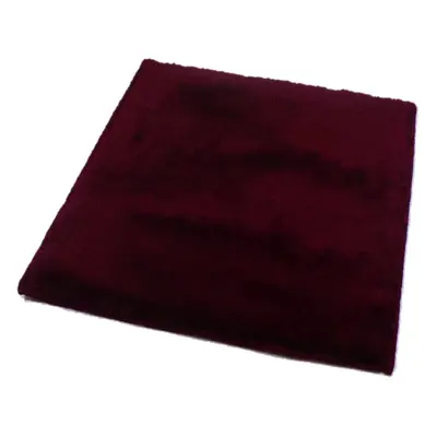 ROUTNER Koupelnová předložka UNI COLOR Bordo - Bordo / 60 x 60 cm