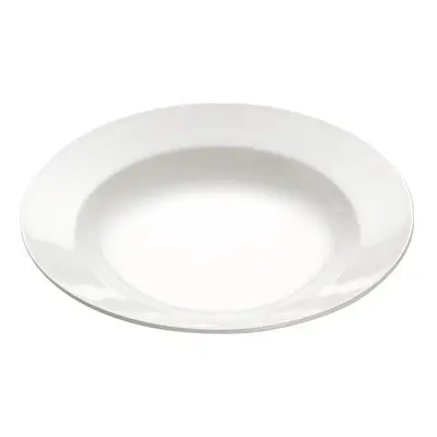 Bílý porcelánový talíř na těstoviny Maxwell & Williams Basic Bistro, ø 28 cm