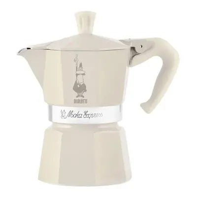 Bialetti Moka Express Winter Wonderland 3 šálky - krémová