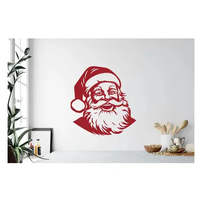 Lepy.cz Samolepka na zeď Santa Claus Velikost (šířka x výška): l15x121cm, Barevná varianta: Svět