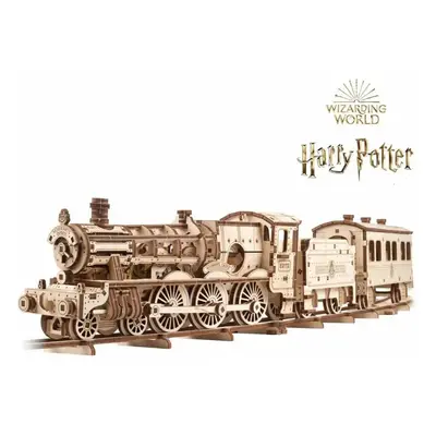 Ugears 3D dřevěné mechanické puzzle Harry Potter Bradavický expres