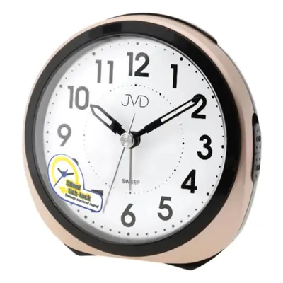 Budík Quartz JVD černo-rose SRP872.2